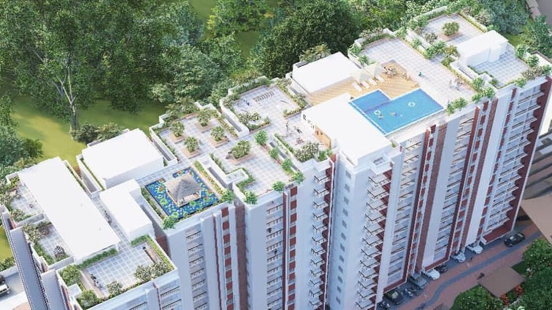 Sky View of Isha HiLife in Whitefield Bangalore