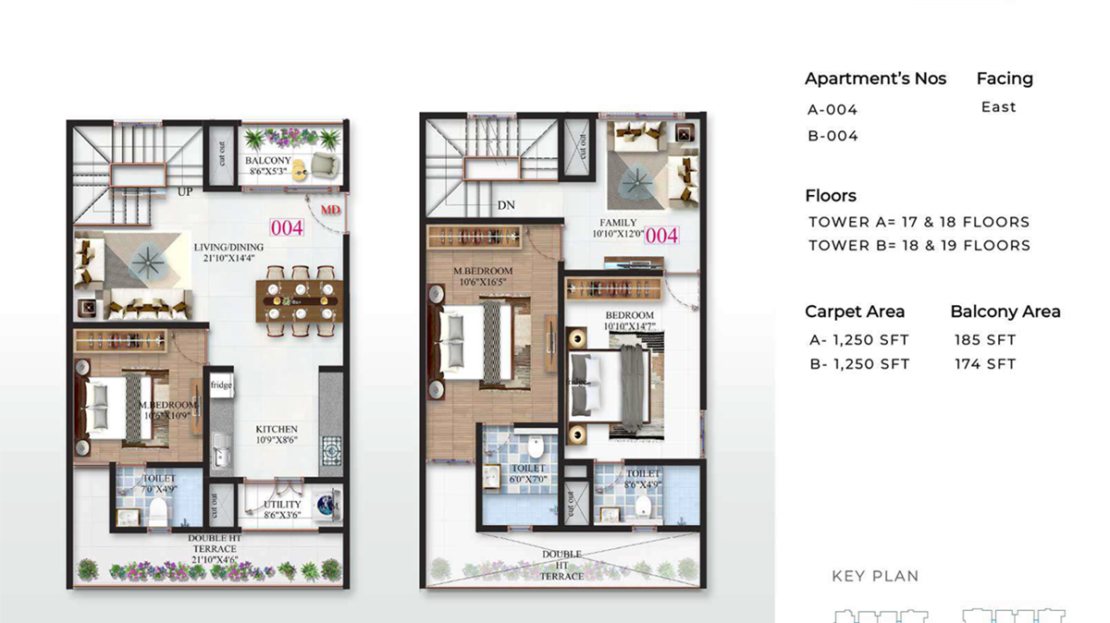 3bhk floor plan