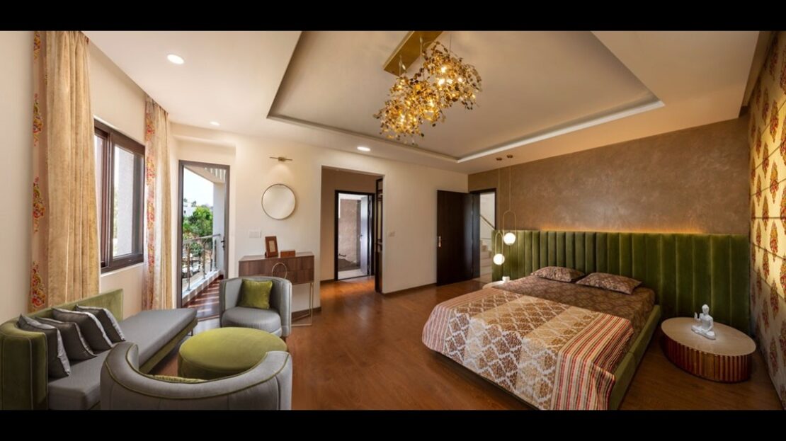 Master Bedroom in Nambiar Ellegenza