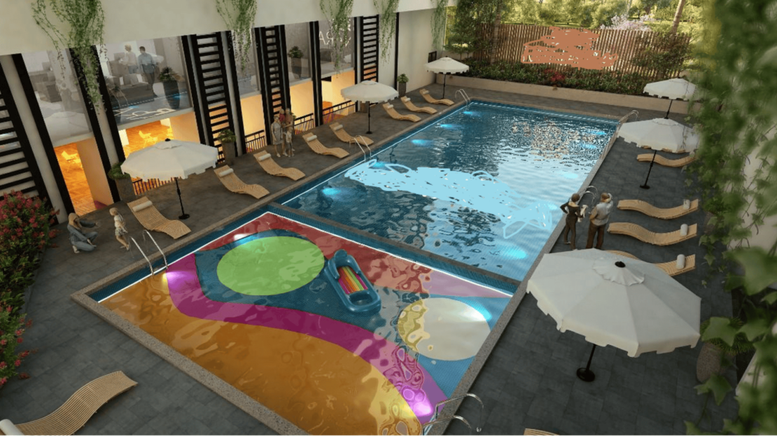 Swimming Pool in SBR One Residence