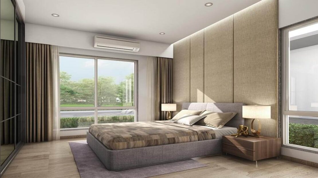 Master Bedroom at Purva Sparkling Springs in Bannerghatta Road Bangalore