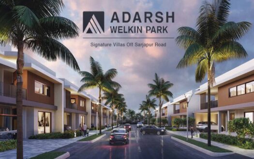 Adarsh Welkin Park Villa in Off Sarjapur Road Bangalore