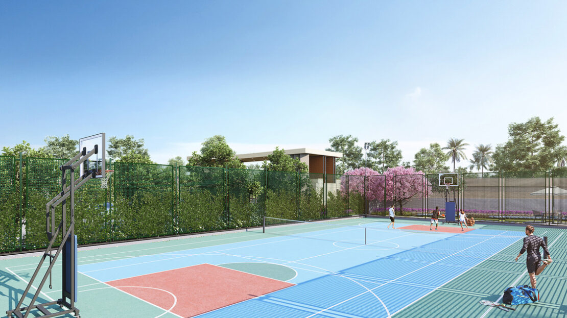 Multi Purpose Court in Brigade Citrine Budigere Cross Bangalore