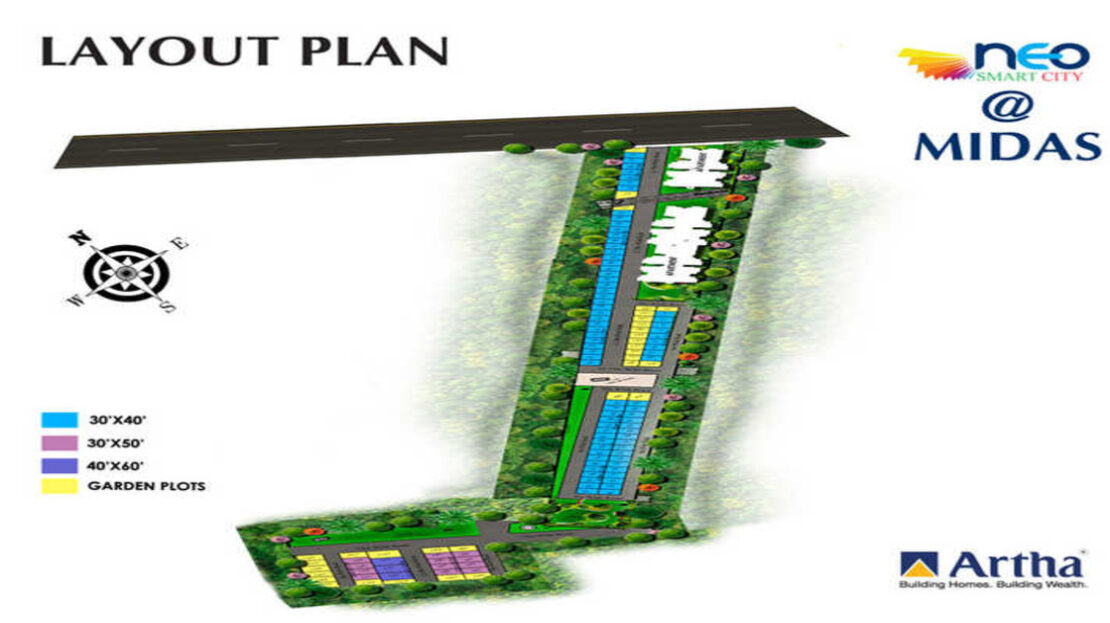 Master Plan of Artha Midas Neo Smart City