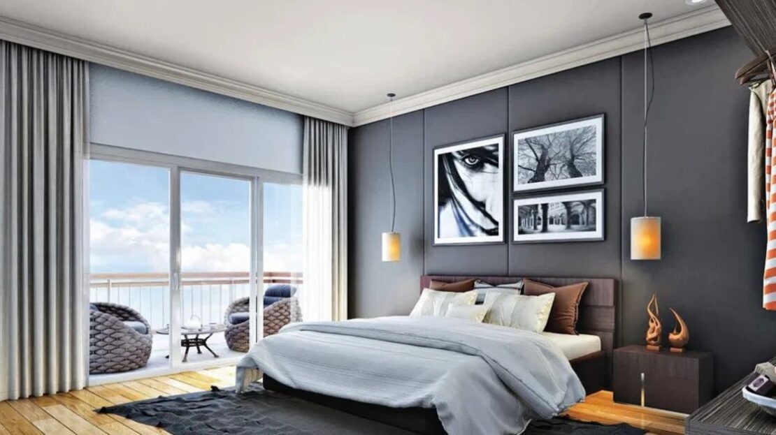 Master Bedroom at Ramky Lumina