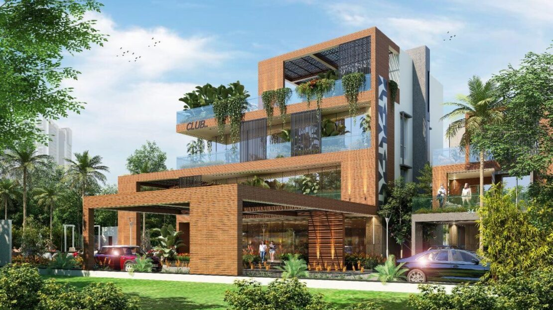 Front Villa view of Trendcon Aurelius
