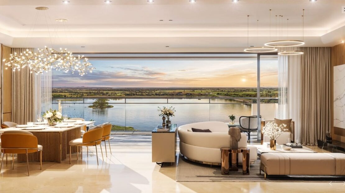 Lobby Area in Lodha Haven Hosa Road