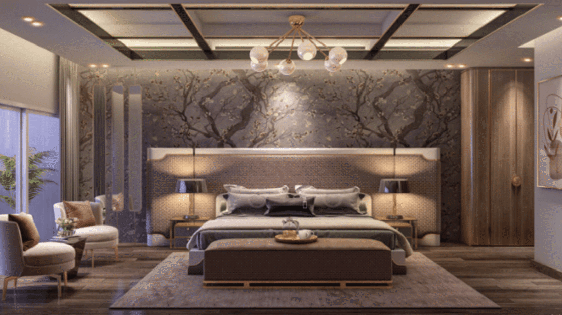 Master Bedroom in Ivory Terraces