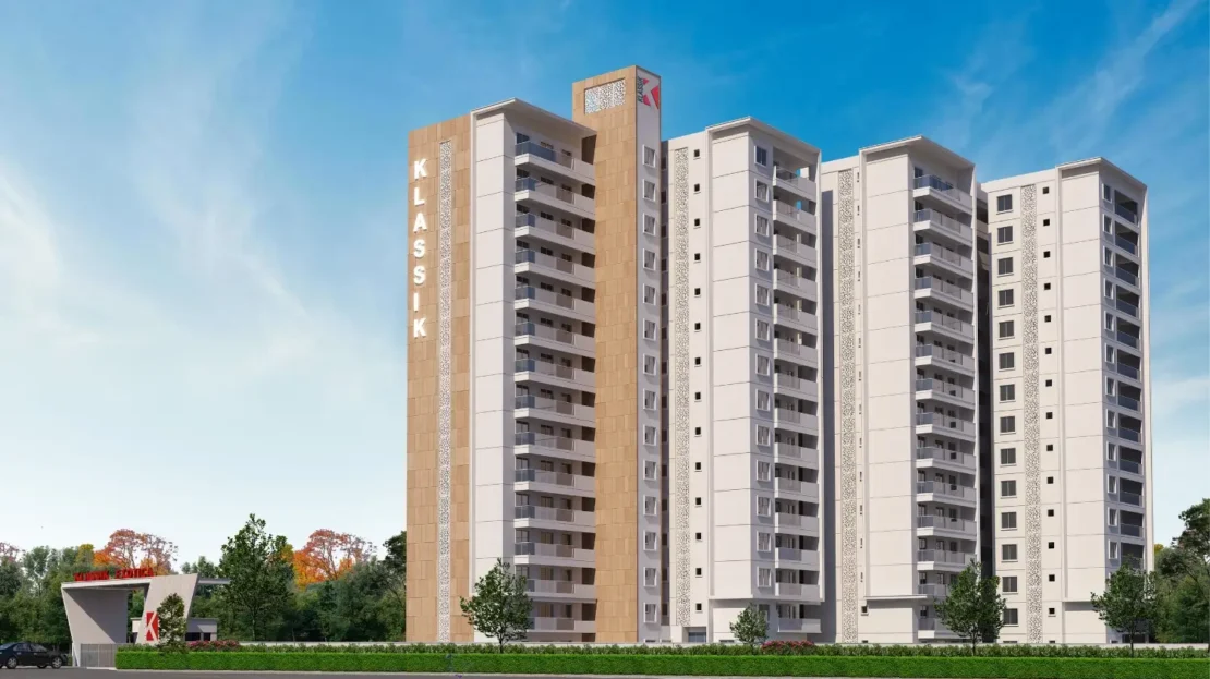 Klassik Exotica in Sarjapur Bangalore Luxury 3 & 4 BHK Apartments in Sarjapura Attibele Road near Azim Premji University and Dmart Supermarket