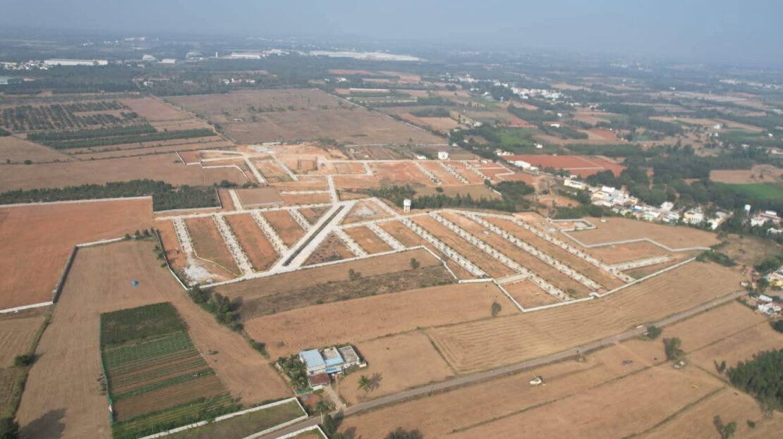 Luxury villa plots for sale near Whitefield