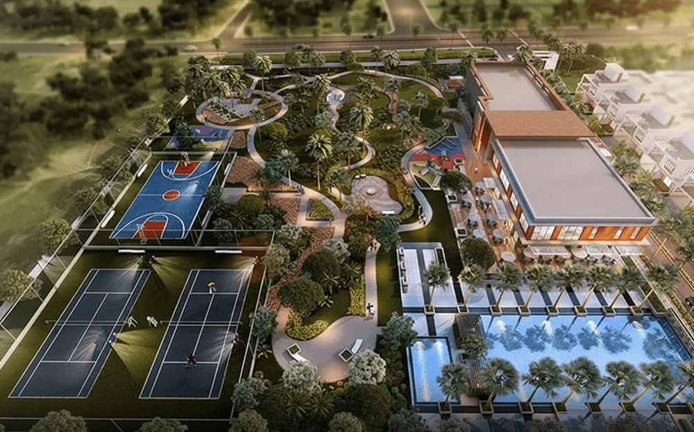 Amenities view of Adarsh Palm Acres in Hennur Bagalur